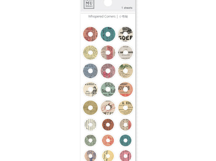 MU - Small Items Stickers - Dots Vintage