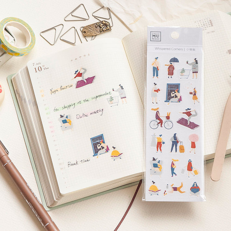 MU - Small Items Stickers - Daily People