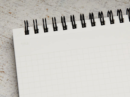 Cuaderno Mnemosyne Horizontal - A4 - Cuadrícula