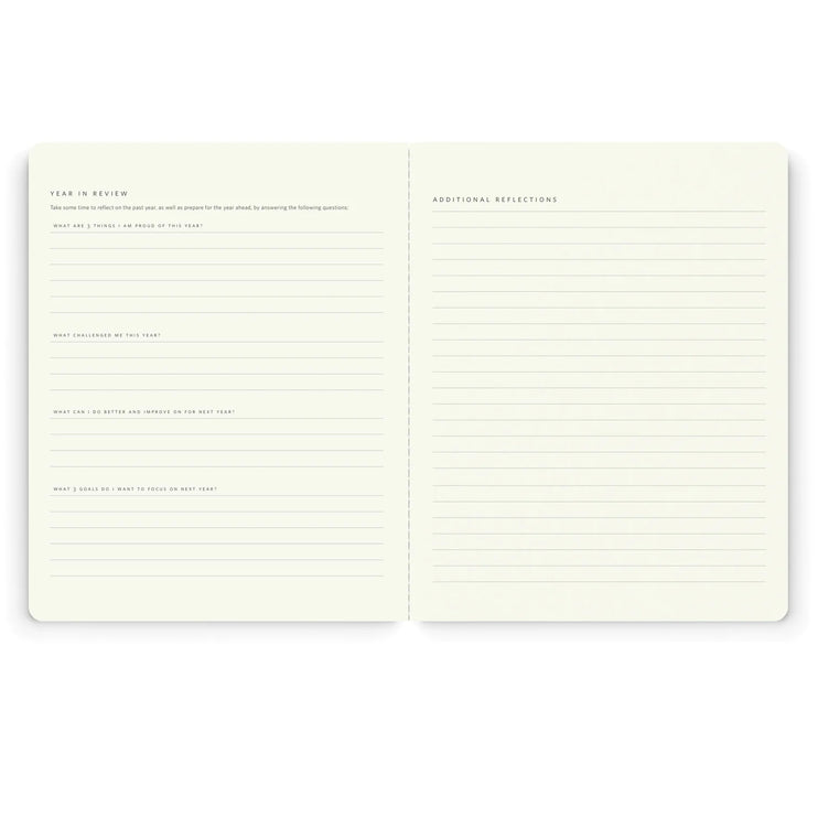 Stitched Monthly Planner - Pink Floral