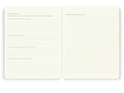 Stitched Monthly Planner - Orange Vine