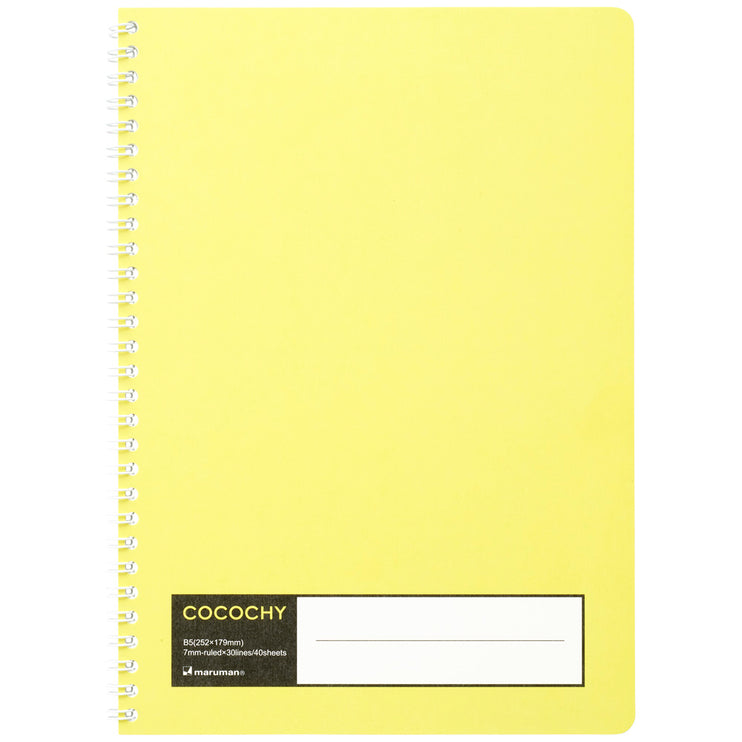 Cocochy - Cuaderno de Líneas B5 - Amarillo