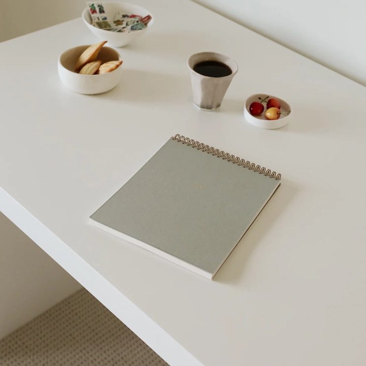 "To Note" Cuaderno Vertical de Líneas - Light Sage