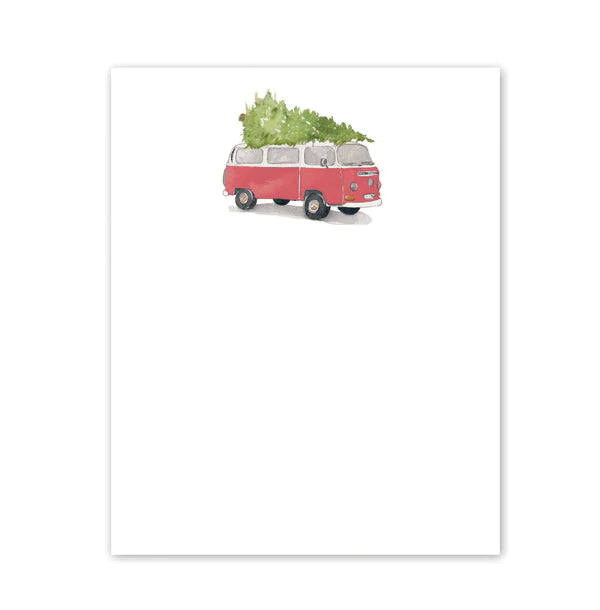 Holiday VW Bus Notepad