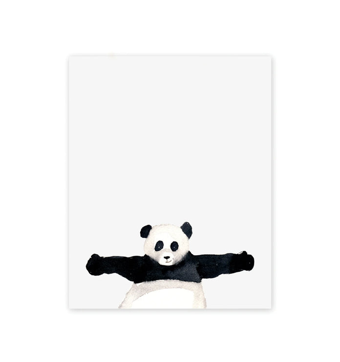 Panda Hug Notepad