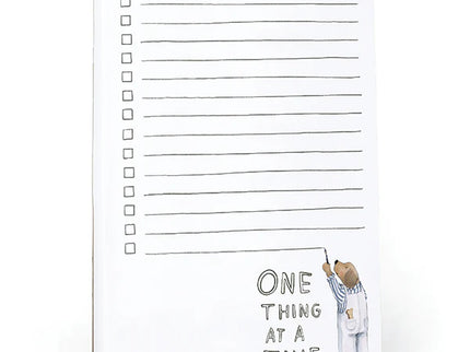 One Thing at a Time Notepad