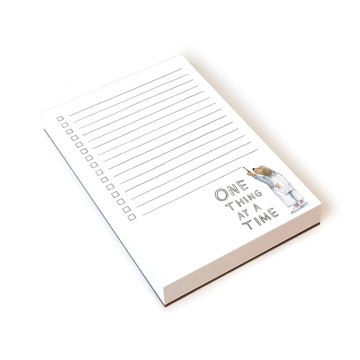 One Thing at a Time Notepad