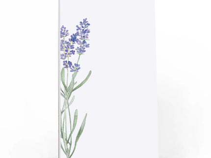 Lavender Notepad