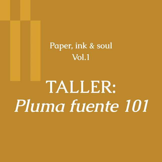 Taller - Plumas Fuente 101