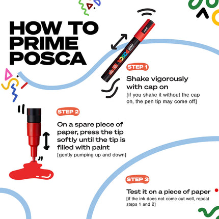 Posca PC5BR - Brush - (Unidad)