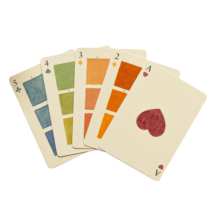 Set de Naipes - Watercolor Swatches