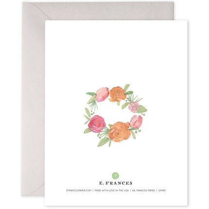 Flower Crown Mom - Tarjeta Día de la Madre