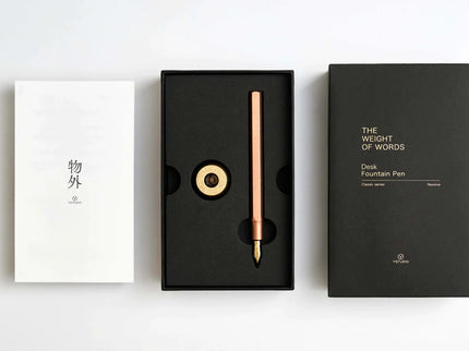 Pluma Fuente de Escritorio - Copper