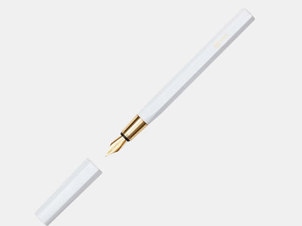 Pluma Fuente de Resina - Blanco - M