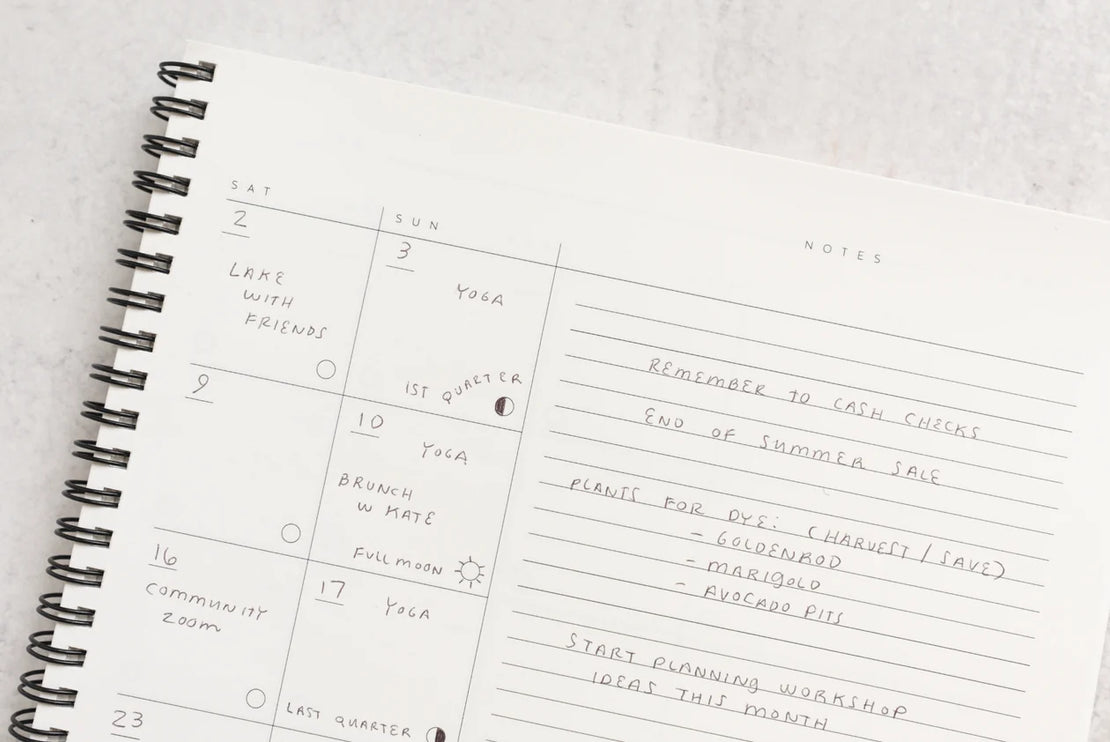 Worthwhile Paper Planner - Moon Phases