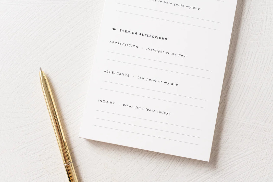 Rise and Set Guided Journal + Candle Set