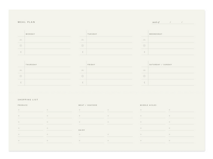 Meal Planner Semanal