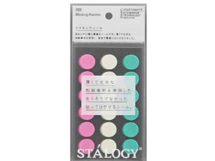 Washi dots - 16mm Ice Cream