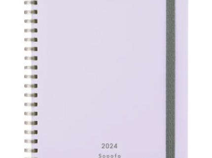 Sooofa B6 Diary 2024 - Lila
