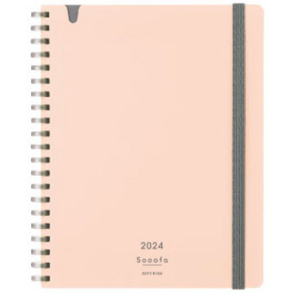 Sooofa B6 Diary 2024 - Rosado