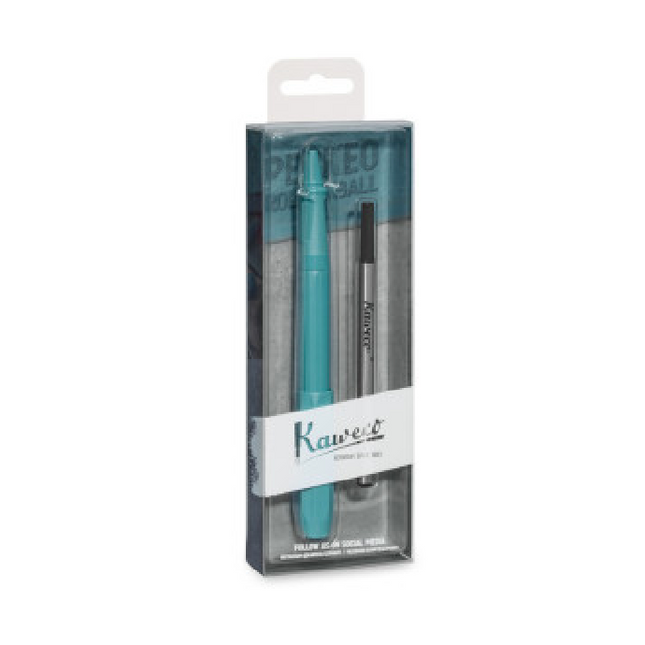 Perkeo - Breezy Teal - Roller Pen (Pack)