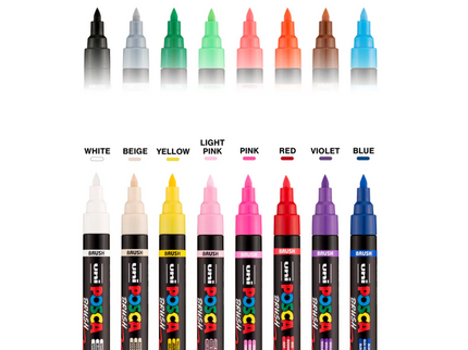 Posca PC5BR - Brush - (Unidad)