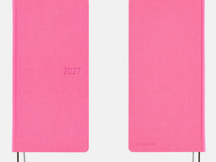 Hobonichi Techo Weeks 2027 - Colors - Pink Sapphire