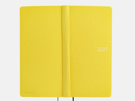 Hobonichi Techo Weeks 2027 - Colors - Canaria Yellow