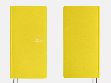 Hobonichi Techo Weeks 2027 - Colors - Canaria Yellow
