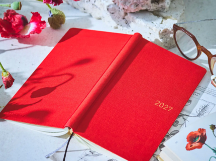 Hobonichi Techo Weeks 2027 - Colors - Poppy Red