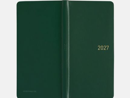 Hobonichi Techo Weeks 2027 - Leather - Forest Green