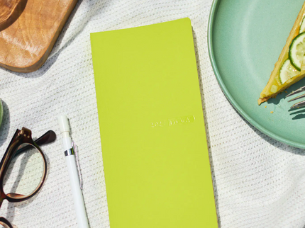 Hobonichi Techo Weeks MEGA 2027 - Sneaker - Lime Green