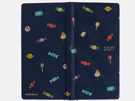 Hobonichi Techo Weeks MEGA 2027 - Bow and Tie - Candy Dream