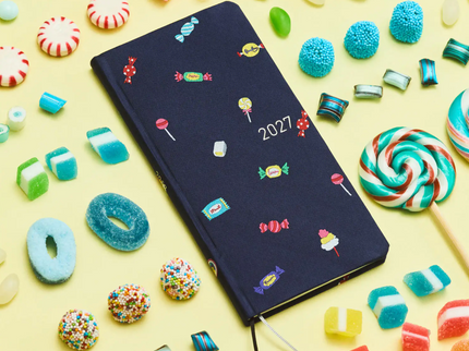Hobonichi Techo Weeks MEGA 2027 - Bow and Tie - Candy Dream