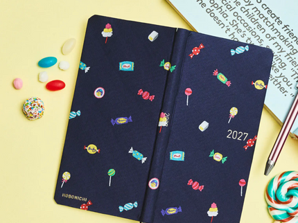 Hobonichi Techo Weeks MEGA 2027 - Bow and Tie - Candy Dream
