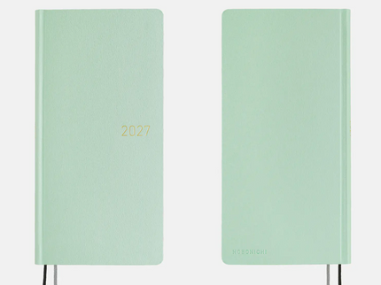 Hobonichi Techo Weeks 2027 - Paper Series - Frosty Jade