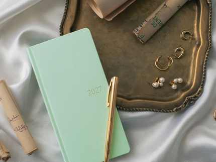 Hobonichi Techo Weeks 2027 - Paper Series - Frosty Jade