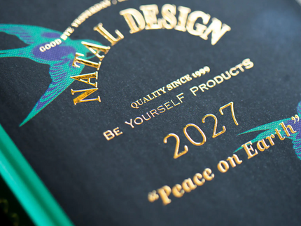 Hobonichi Techo Weeks 2027 - Natal Design - Lucky Swallow