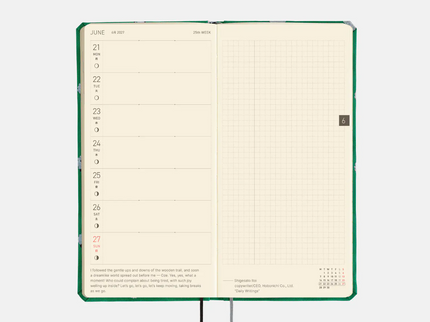 Hobonichi Techo Weeks 2027 - Bow and Tie - Sheep Sheep Sheep