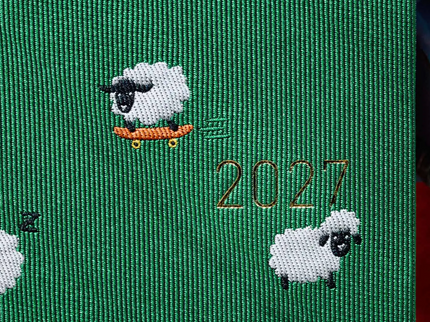 Hobonichi Techo Weeks 2027 - Bow and Tie - Sheep Sheep Sheep