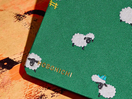 Hobonichi Techo Weeks 2027 - Bow and Tie - Sheep Sheep Sheep