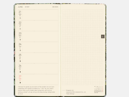 Hobonichi Techo 2027 Weeks - V-A Series: Leicester