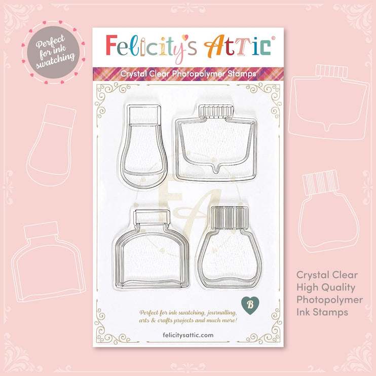 Sellos Transparentes - Ink Bottles