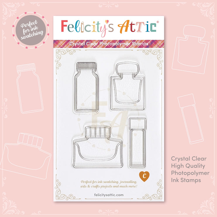 Sellos Transparentes - Ink Bottles