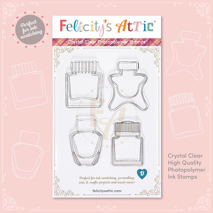 Sellos Transparentes - Ink Bottles
