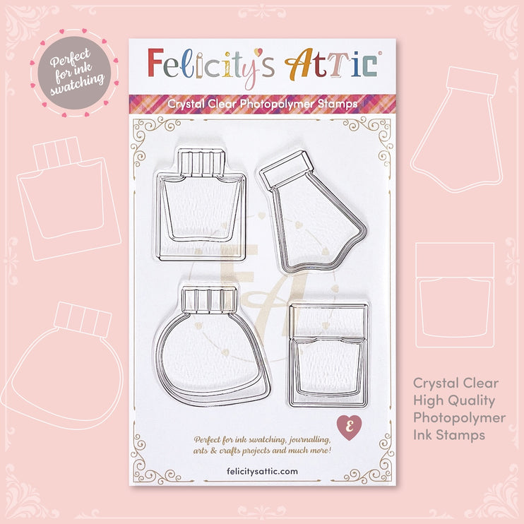 Sellos Transparentes - Ink Bottles