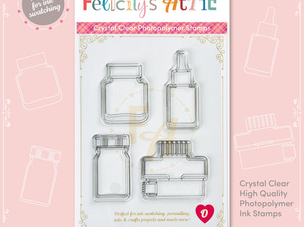 Sellos Transparentes - Ink Bottles