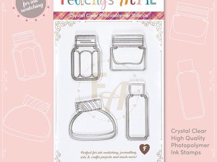 Sellos Transparentes - Ink Bottles