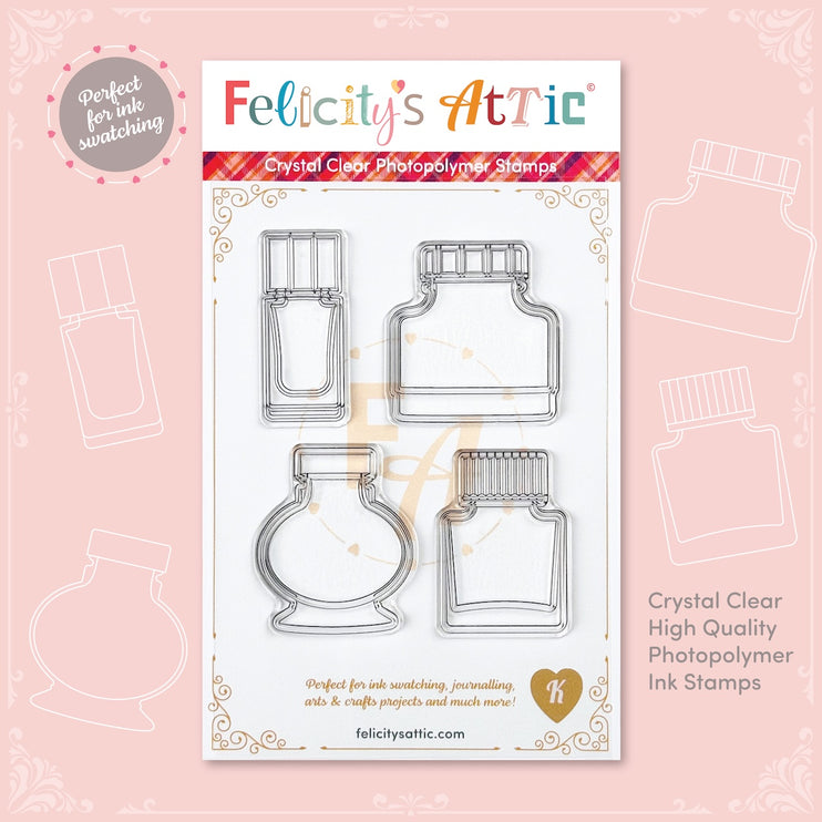 Sellos Transparentes - Ink Bottles