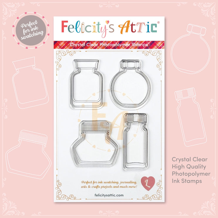 Sellos Transparentes - Ink Bottles